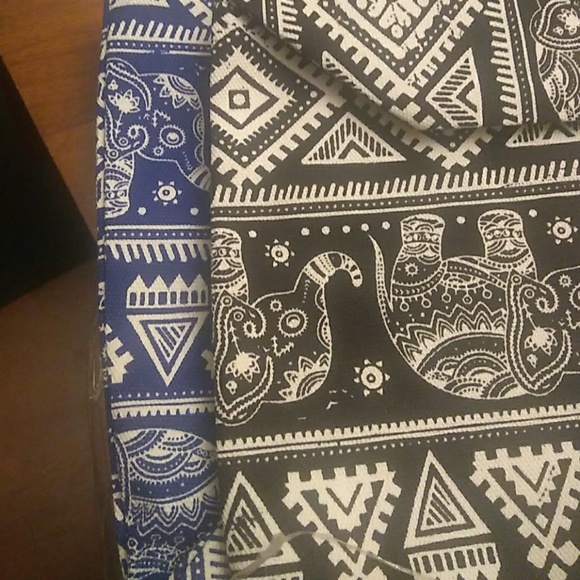 ONLY 2 LEFTBoho Elephant Print Bag - Picture 6 of 7